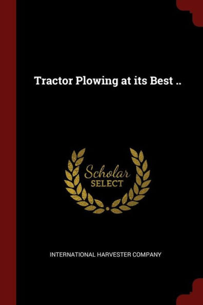 Tractor Plowing At Its Best ..
