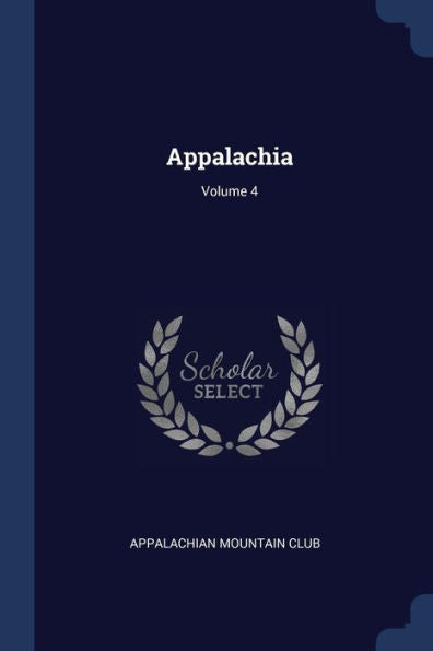 Appalachia; Volume 4