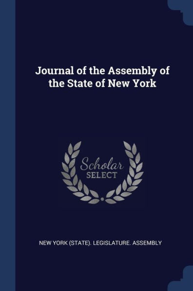 Journal Of The Assembly Of The State Of New York