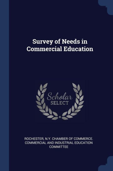 Survey Of Needs In Commercial Education