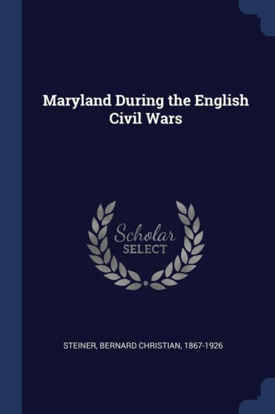Maryland During The English Civil Wars