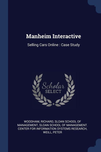 Manheim Interactive: Selling Cars Online: Case Study