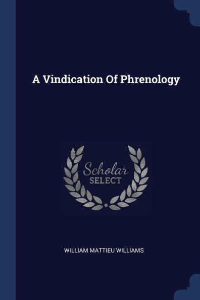 A Vindication Of Phrenology