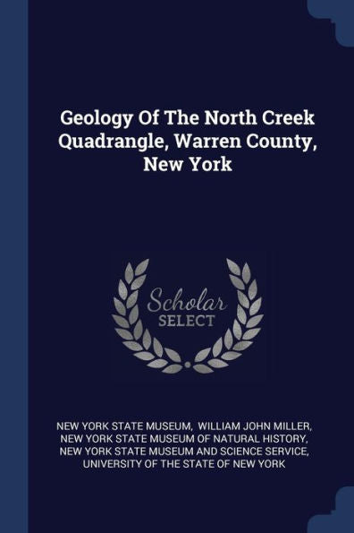 Geology Of The North Creek Quadrangle, Warren County, New York