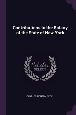 Contributions To The Botany Of The State Of New York