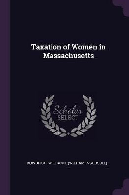 Taxation Of Women In Massachusetts