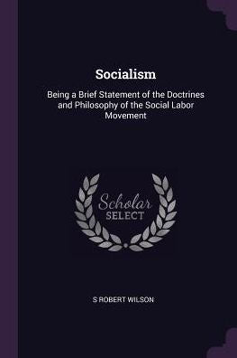 Socialism: Being A Brief Statement Of The Doctrines And Philosophy Of The Social Labor Movement