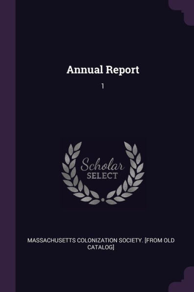 Annual Report: 1