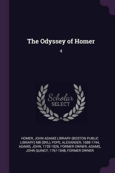 The Odyssey Of Homer: 4