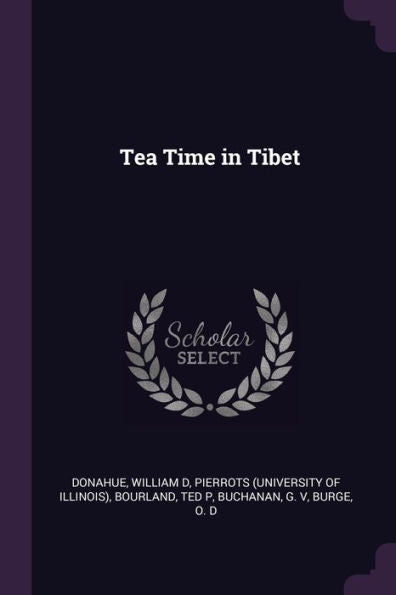 Tea Time In Tibet