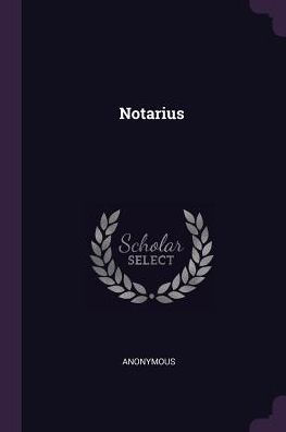 Notarius