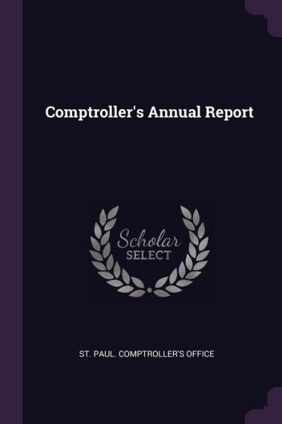 Comptroller's Annual Report