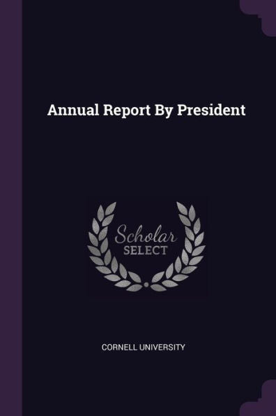 Annual Report By President