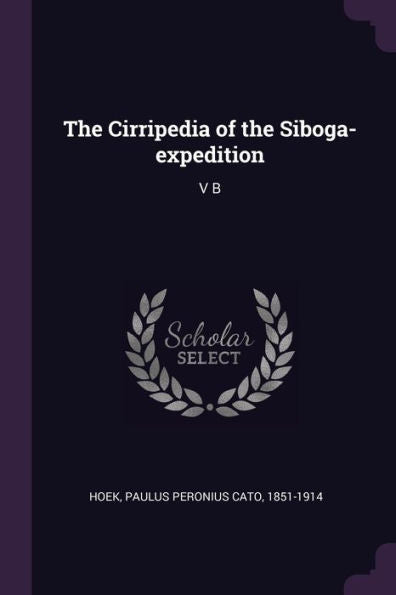 The Cirripedia Of The Siboga-Expedition: V B