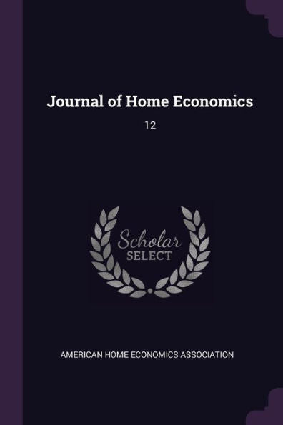 Journal Of Home Economics: 12