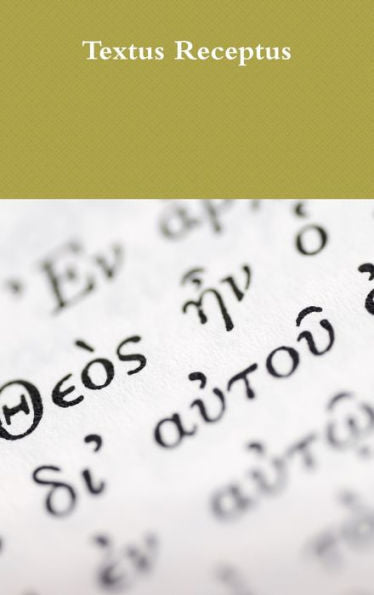 Textus Receptus (Greek Edition)