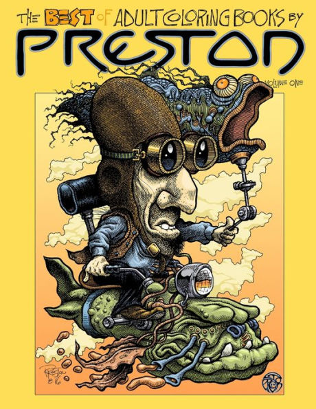 The Best Of Adult Coloring Books By Preston Volume One