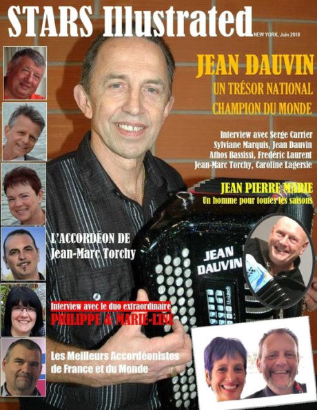 Stars Illustrated Magazine. Juin. 2018. En Couleurs (French Edition)