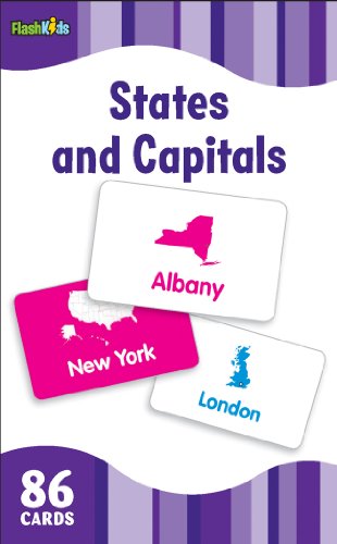 States And Capitals (Flash Kids Flash Cards)