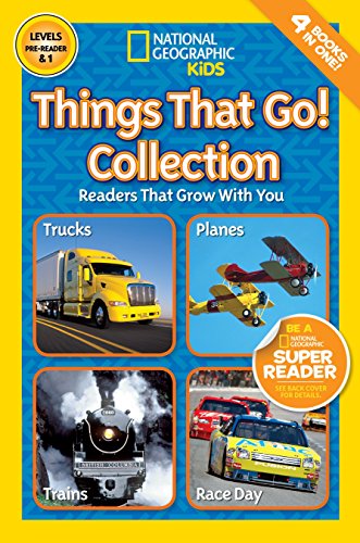 National Geographic Readers: Things That Go Collection