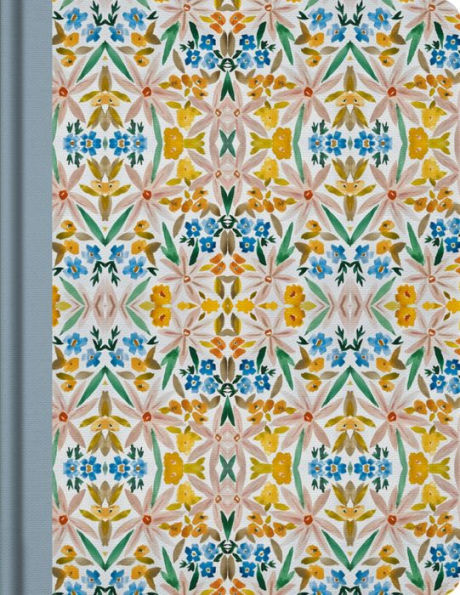 Esv Single Column Journaling Bible, Artist Series (Cloth Over Board, Jessica Dennis Bush, Flourish)