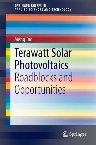 Terawatt Solar Photovoltaics: Roadblocks And Opportunities (Springerbriefs In Applied Sciences And Technology)