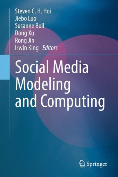Social Media Modeling And Computing