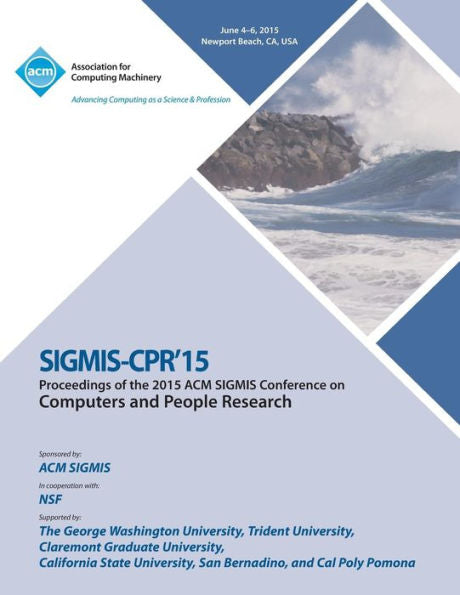 Sigmis Cpr 15 Computer And People Research