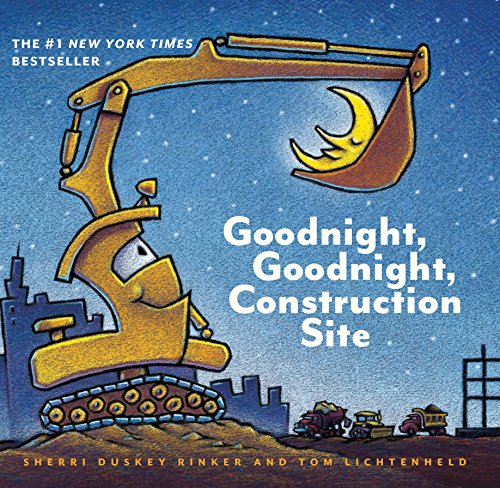 Goodnight, Goodnight Construction Site (Board Book For Toddlers, Children's Board Book)
