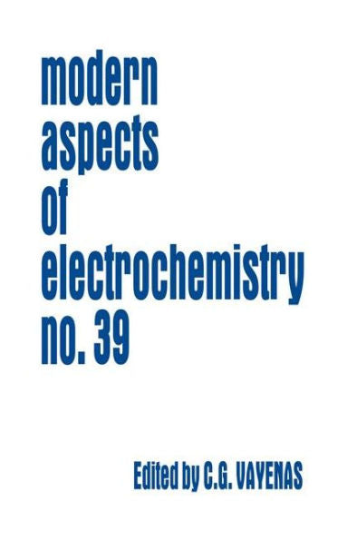 Modern Aspects Of Electrochemistry 39
