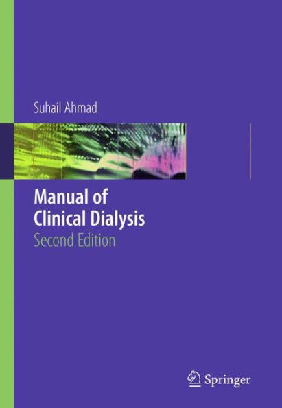 Manual Of Clinical Dialysis