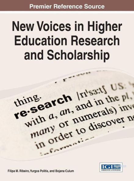 New Voices In Higher Education Research And Scholarship