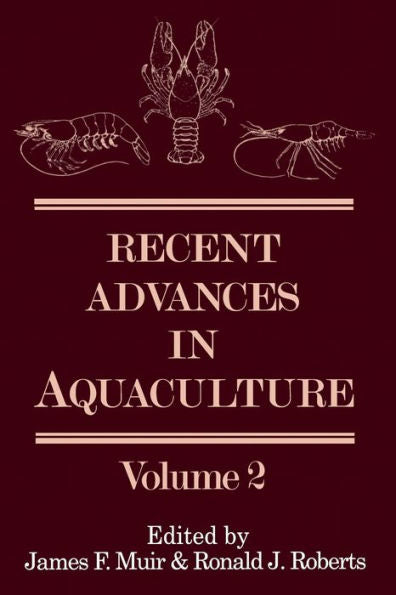 Recent Advances In Aquaculture: Volume 2