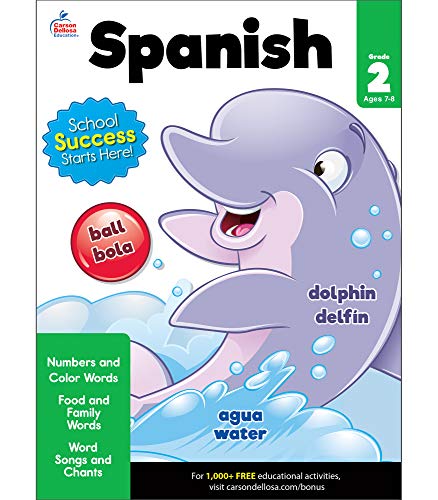 Spanish, Grade 2 (Brighter Child Workbooks)