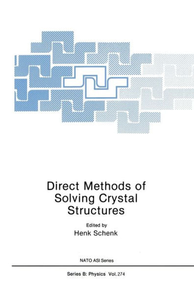 Direct Methods Of Solving Crystal Structures (Nato Science Series B:)