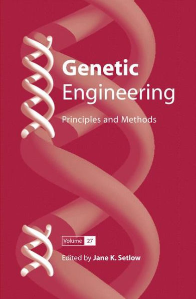 Genetic Engineering: Principles And Methods (Genetic Engineering: Principles And Methods, 27)
