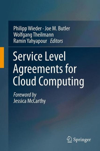 Service Level Agreements For Cloud Computing