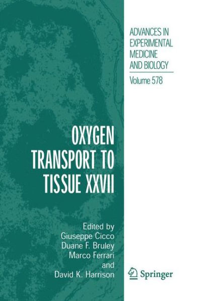 Oxygen Transport To Tissue Xxvii
