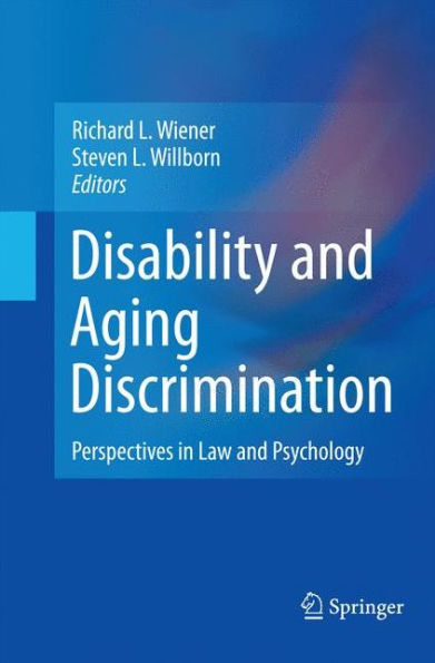 Disability And Aging Discrimination: Perspectives In Law And Psychology