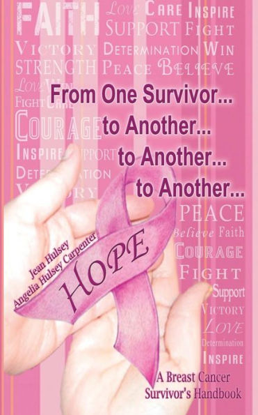 From One Survivor. . . To Another. . . To Another. . . To Another. . .