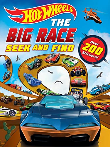 Hot Wheels: The Big Race Seek And Find: 100% Officially Licensed