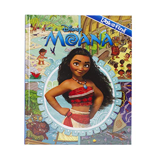 Disney Moana Look and Find Activity Book