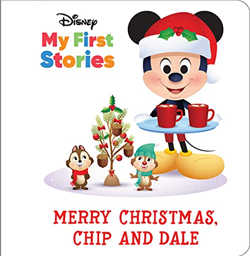 Disney My First Stories With Mickey Mouse - Merry Christmas Chip And Dale - Great Christmas Gift For Little Ones - Pi Kids