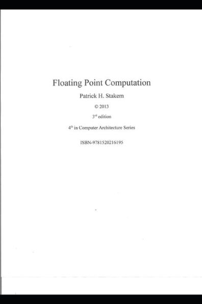 Floating Point Computation (Computer Architecture)