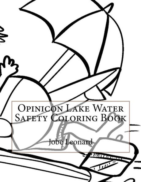 Opinicon Lake Water Safety Coloring Book