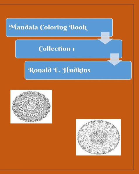 Mandala Coloring Book: Collection 1