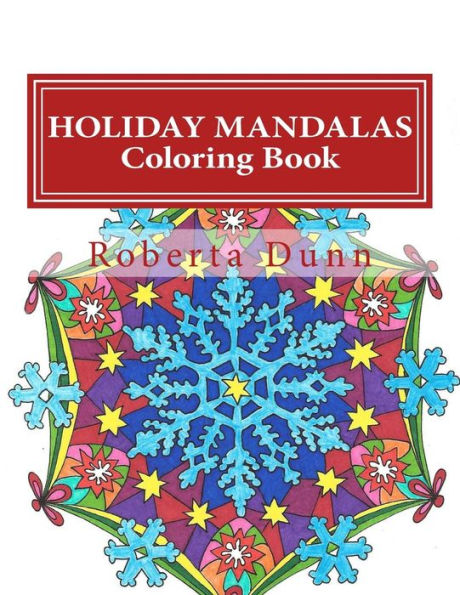 Holiday Mandalas Coloring Book (My Mandalas)
