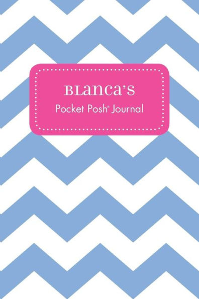 Blanca's Pocket Posh Journal, Chevron