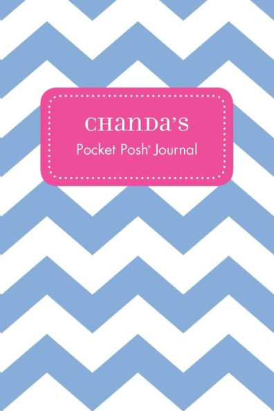 Chanda's Pocket Posh Journal, Chevron