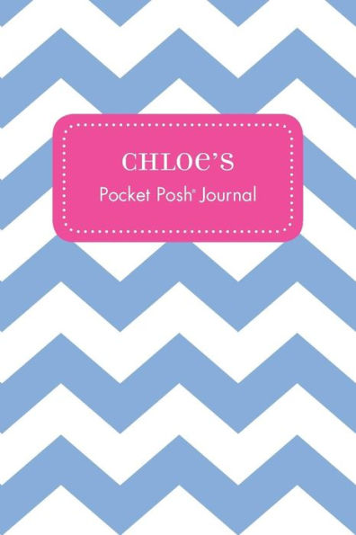 Chloe's Pocket Posh Journal, Chevron